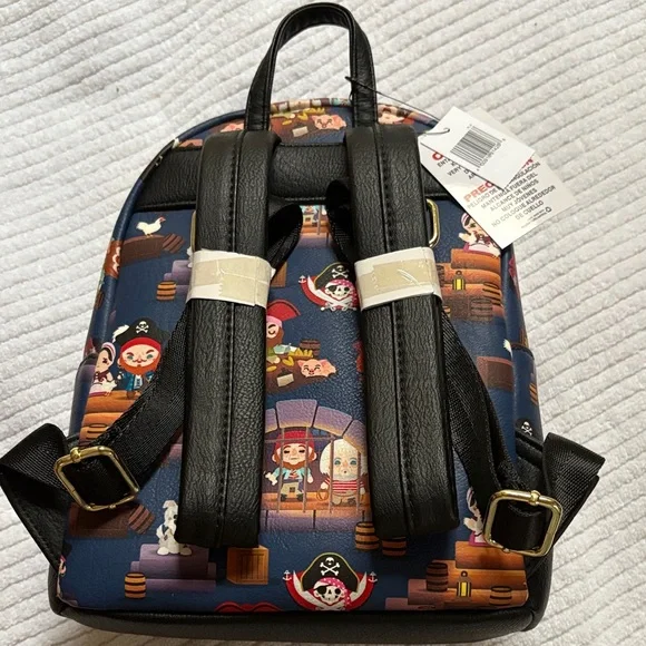NWT Loungefly Disney Parks Pirate Themed Backpack